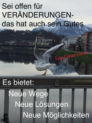 Offen sein für Veränderungen