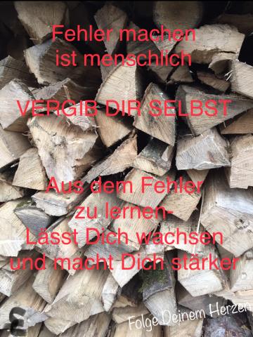Vergib Dir Deine Fehler