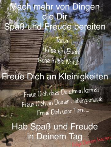 Spaß und Freude in Deinem Tag