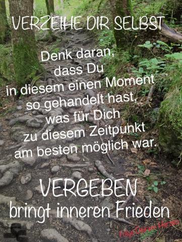 Verzeihe Dir Selbst