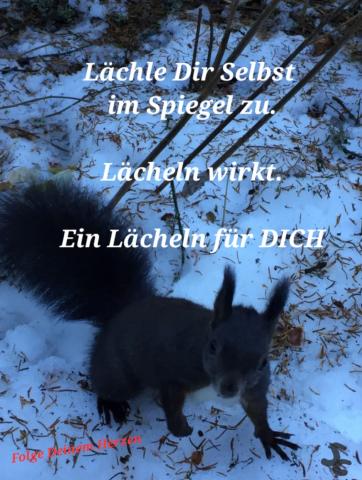 Lächle Dir Selbst im Spiegel zu - Lächeln wirkt