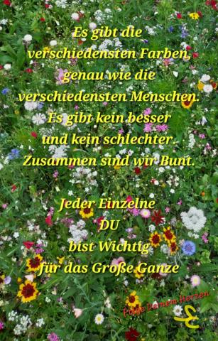 Jeder Einzelne, Du bist Teil des Großen Ganzen