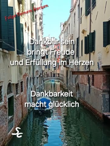 Dankbarkeit macht glücklich