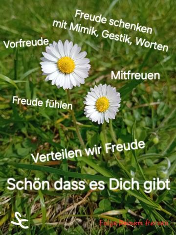 Freude schenken, Freude verteilen