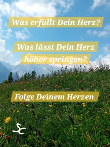 Was lässt Dein Herz höher springen?